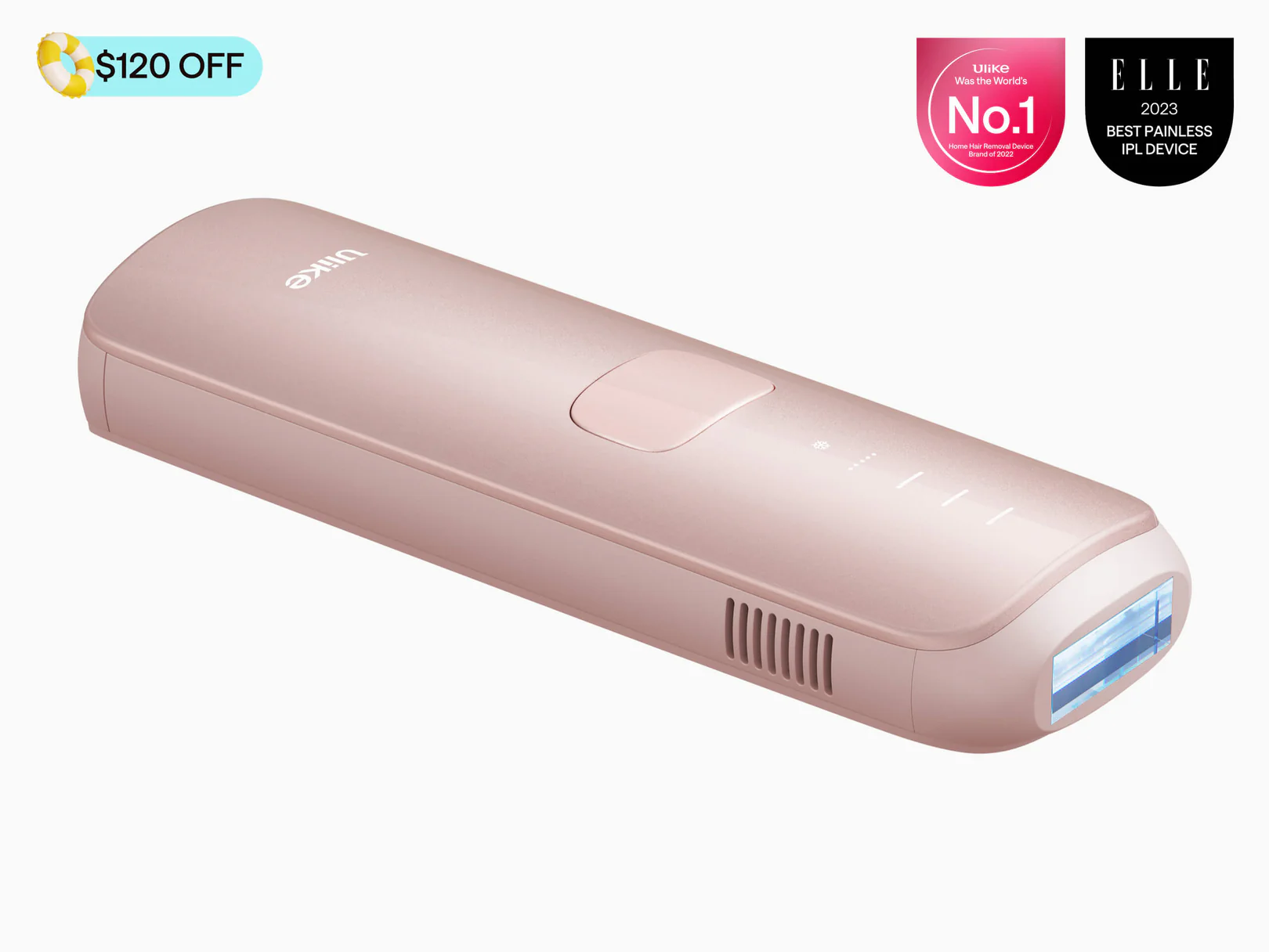 Ulike Air 3 - PinkLong-lasting hair removal from the comfort of home.