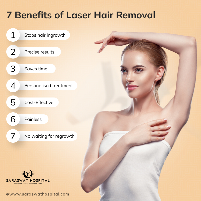 Benefits of laser hair removal